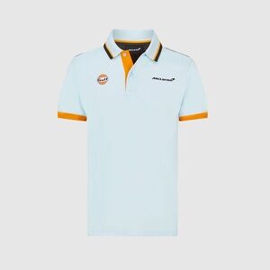 MCLAREN F1 Gulf Polo Shirt *NWT*